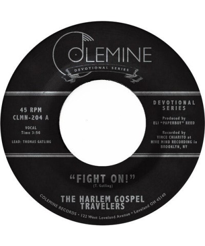 The Harlem Gospel Travelers FIGHT ON (CLEAR VINYL) Vinyl Record $2.66 Vinyl