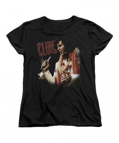 Elvis Presley Women's Shirt | SOULFUL Ladies Tee $7.38 Shirts