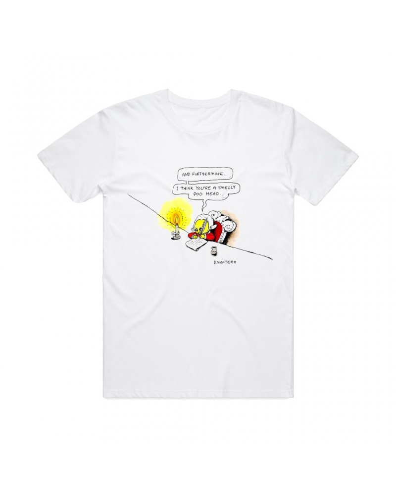 Bjenny Montero Poo Head/ White T-shirt $10.08 Shirts