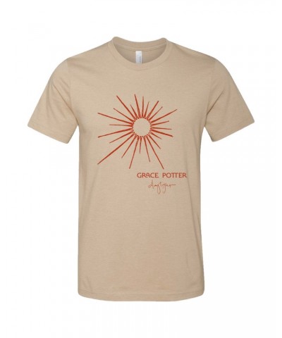 Grace Potter Daylight Heather Tan Tee $6.30 Shirts