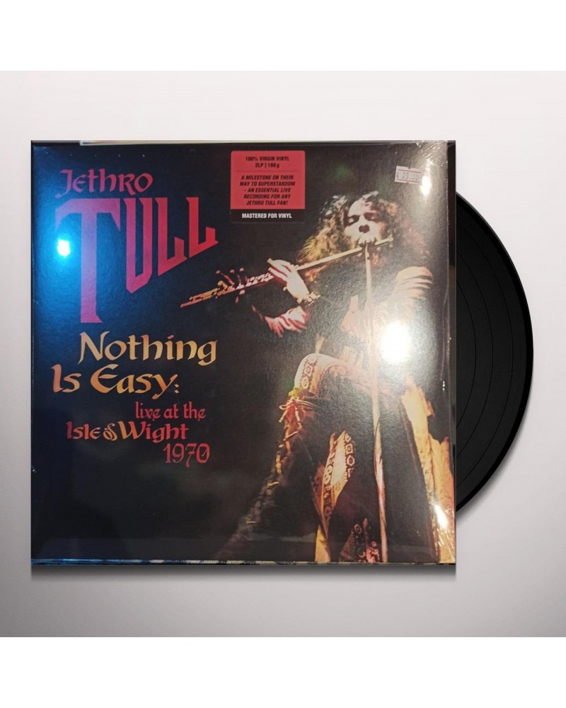 Jethro Tull NOTHING IS EASY - LIVE AT THE ISLE OF WIGHT 1970 (2LP) Vinyl Record $14.21 Vinyl