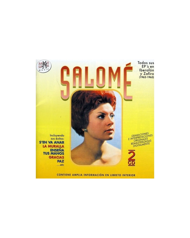 Salome TODOS SUS EP'S EN IBEROFON Y ZAFIRO CD $9.80 Vinyl