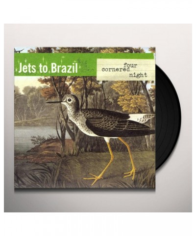 Jets To Brazil FOUR CORNERED NIGHT (TRANS CLR W BLACK) Vinyl Record $9.45 Vinyl