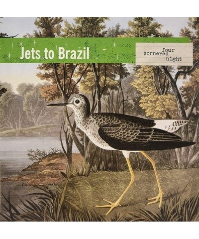 Jets To Brazil FOUR CORNERED NIGHT (TRANS CLR W BLACK) Vinyl Record $9.45 Vinyl