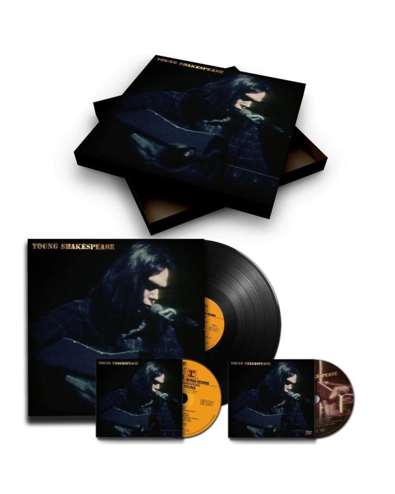 Neil Young Young Shakespeare Deluxe (CD LP & DVD) $24.26 Vinyl