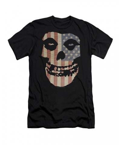 Misfits Slim-Fit Shirt | FIEND FLAG Slim-Fit Tee $8.40 Shirts