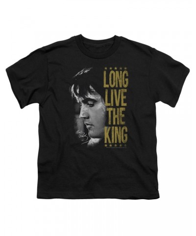 Elvis Presley Youth Tee | LONG LIVE THE KING Youth T Shirt $4.50 Kids