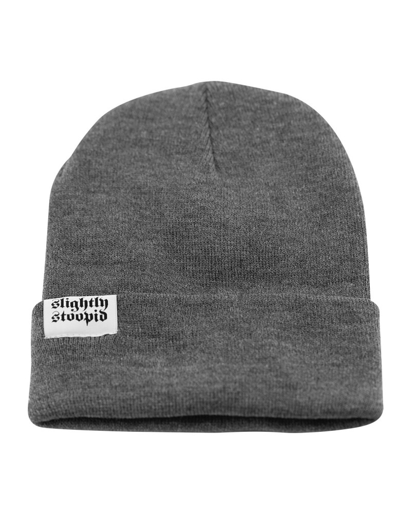 Slightly Stoopid Knit Beanie - Gray $9.38 Hats