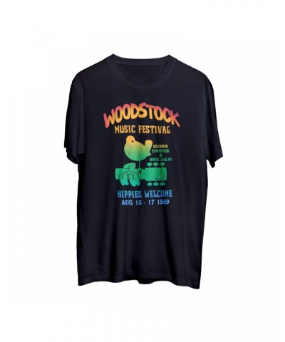 Woodstock 3 Days of Music Festival Black T-Shirt $3.88 Shirts