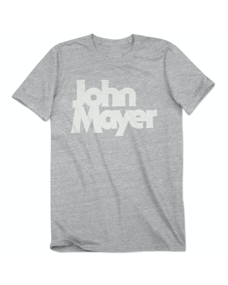 John Mayer Velva Sheen Bold Serif Shirt $12.96 Shirts