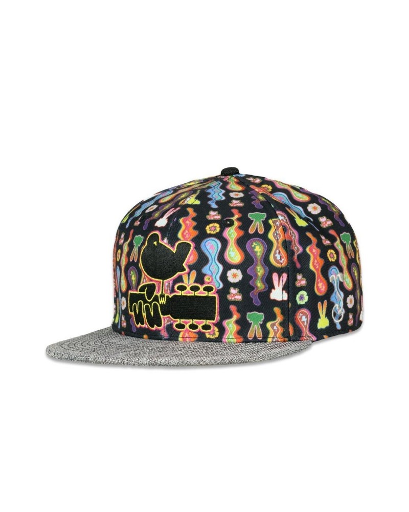 Woodstock Psychedelic Lava Fitted Hat $15.30 Hats