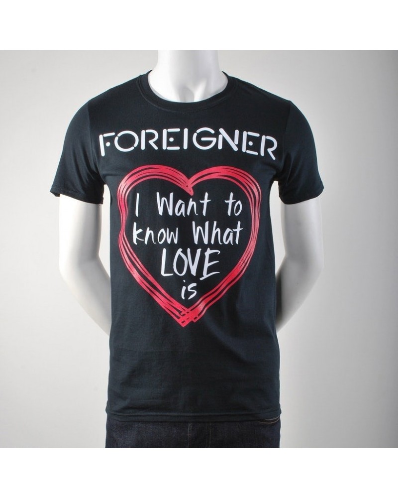 Foreigner I Want To Know What Love Is T-Shirt $7.35 Shirts