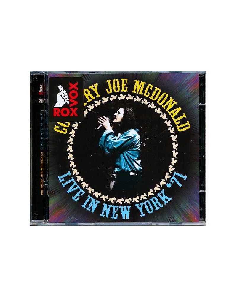 Country Joe McDonald CD - Live In New York '71 (2xCD) (remastered) $8.17 CD