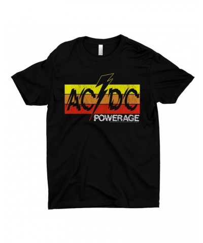 AC/DC T-Shirt | Powerage Logo Banner Shirt $7.73 Shirts