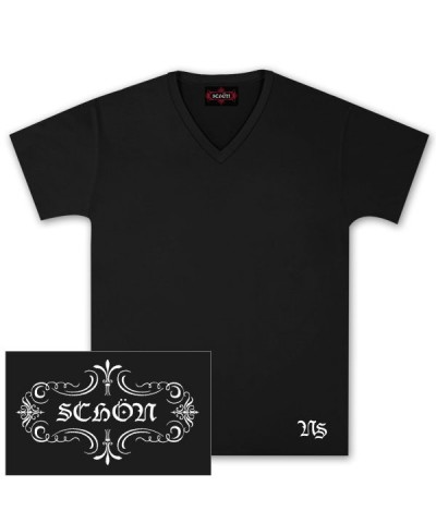 Journey Neal Schon Black V-Neck T-Shirt $12.60 Shirts