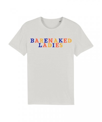 Barenaked Ladies Retro Logo Vintage White Tee $14.80 Shirts