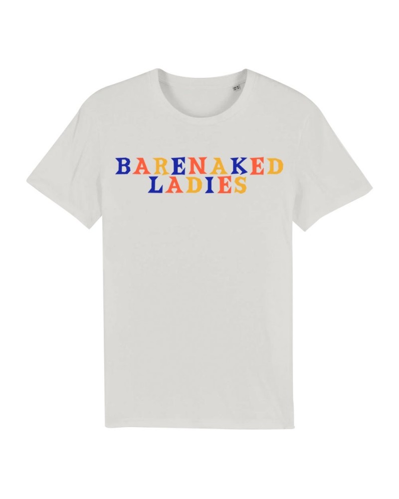 Barenaked Ladies Retro Logo Vintage White Tee $14.80 Shirts