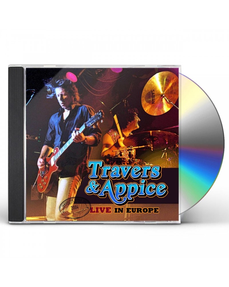 Travers & Appice LIVE IN EUROPE CD $5.85 CD