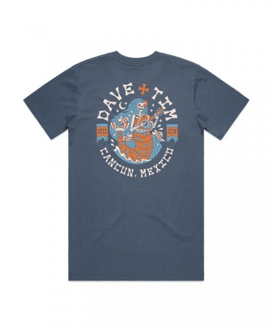 Dave Matthews Band Dave & Tim - Cancun 2023 Blue Mermaid Tee $13.65 Shirts