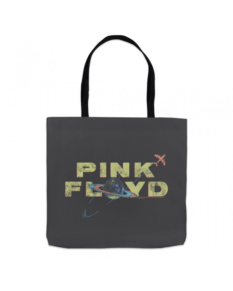 Pink Floyd Tote Bag | Vintage Orbit Logo Distressed Bag $8.30 Bags