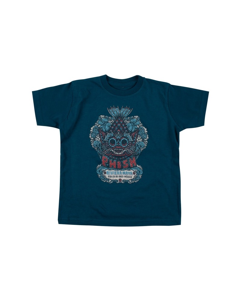 Phish Kids Fishy Goggles Oceanside Blue Tee $11.00 Shirts