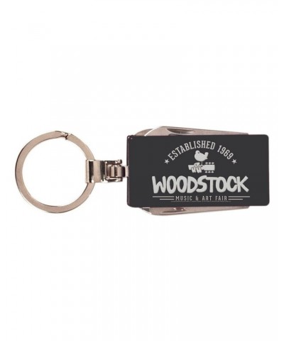 Woodstock Established 1969 Laser Engraved Tool Keychain $15.40 Accessories