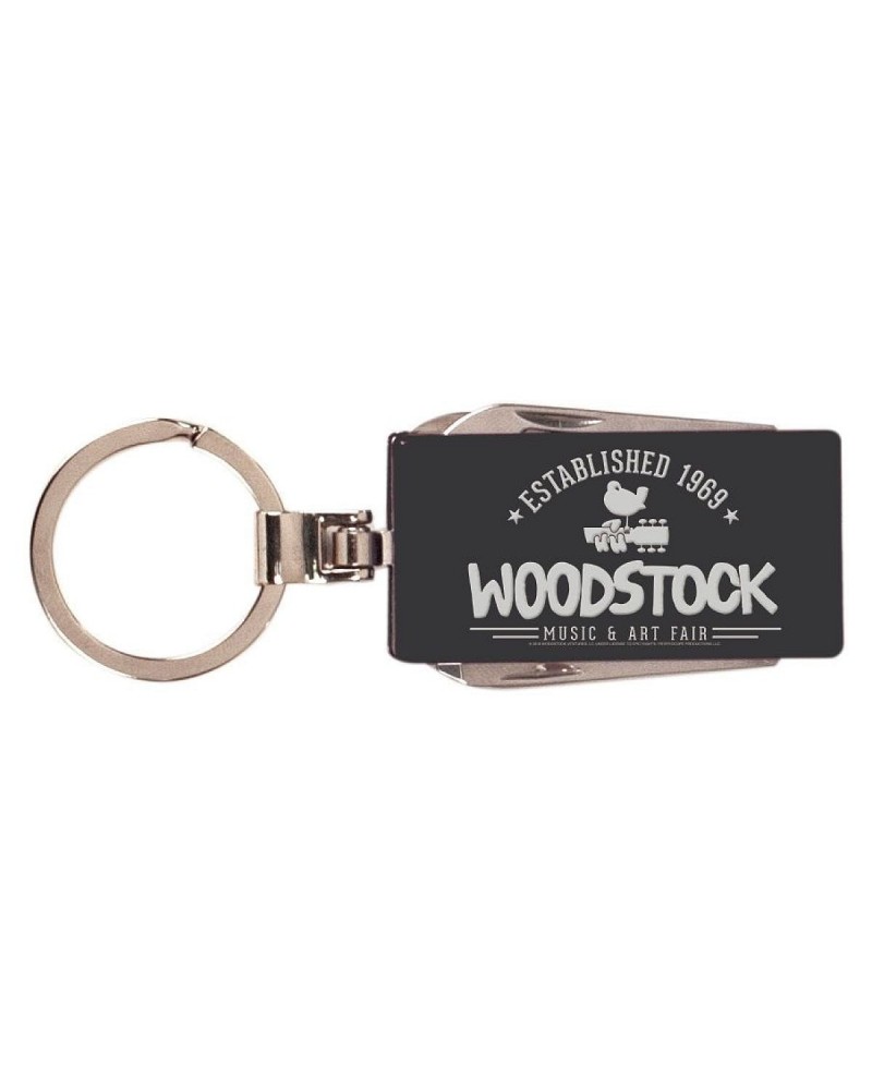 Woodstock Established 1969 Laser Engraved Tool Keychain $15.40 Accessories