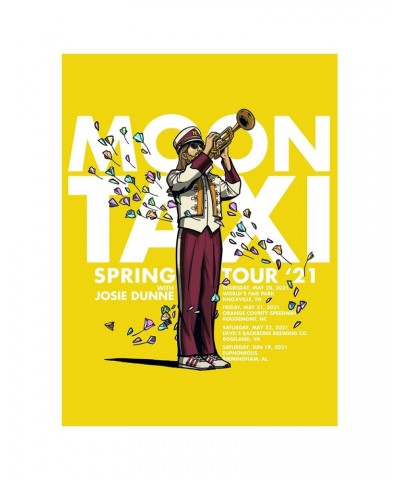 Moon Taxi 2021 SPRING TOUR POSTER $8.25 Decor