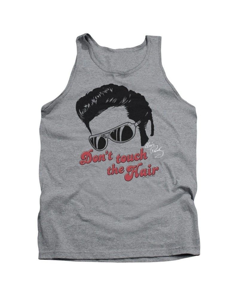 Elvis Presley Tank Top | DON'T TOUCH THE HAIR 2 Sleeveless Shirt $7.31 Shirts