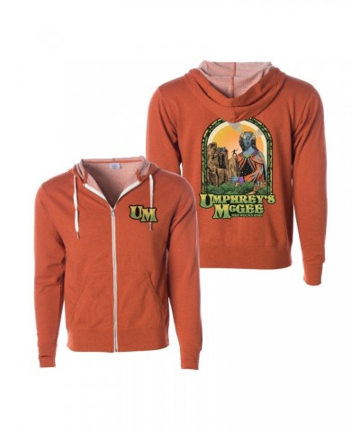 Umphrey's McGee Laser Eyes Zip Hoodie $6.18 Sweatshirts