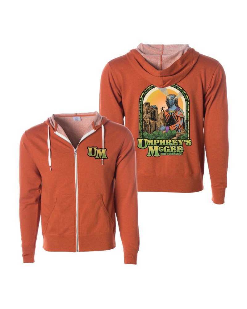 Umphrey's McGee Laser Eyes Zip Hoodie $6.18 Sweatshirts