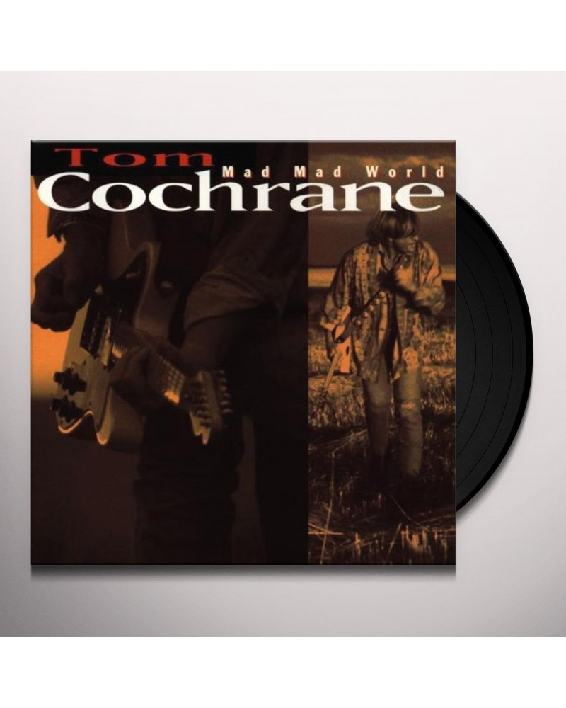 Tom Cochrane Mad Mad World Vinyl Record $13.47 Vinyl