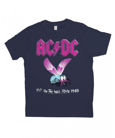 AC/DC Kids T-Shirt | Fly On The Wall Tour 1985 Kids Shirt $7.57 Kids