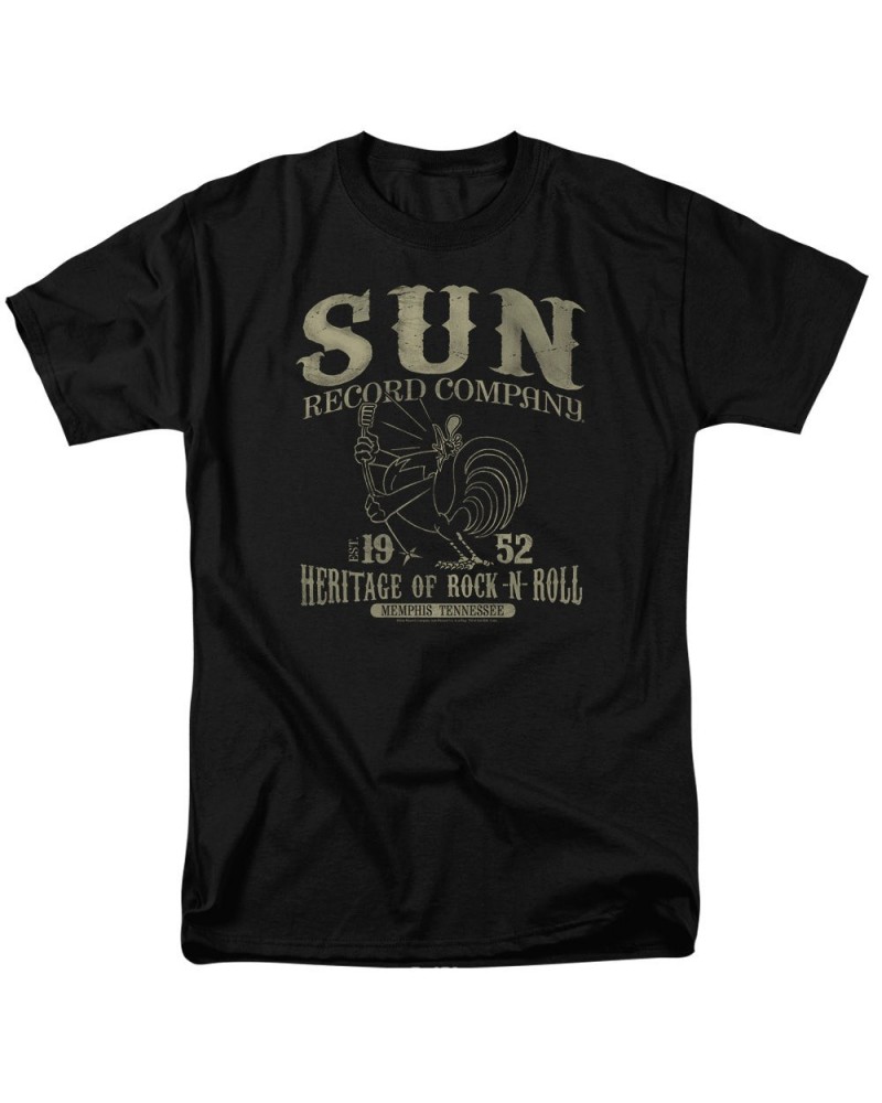 Sun Records Shirt | ROCKABILLY BIRD T Shirt $8.46 Shirts