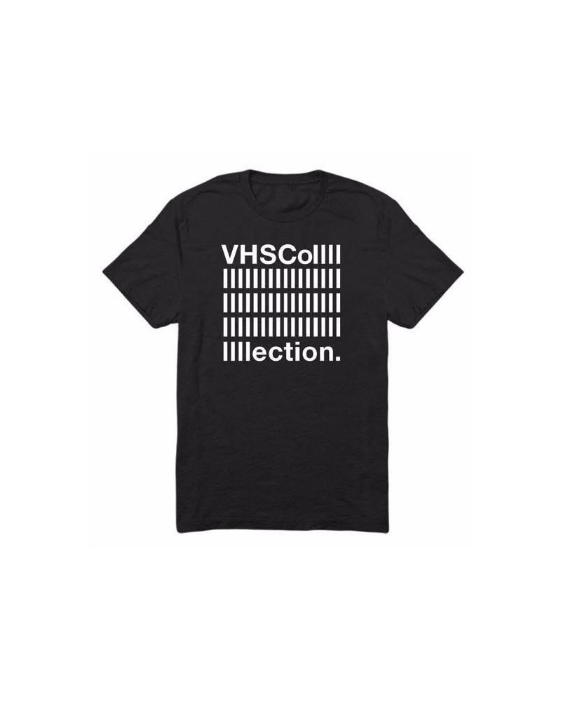 VHS Collection Black T-Shirt with White VHS Logo $7.20 Shirts