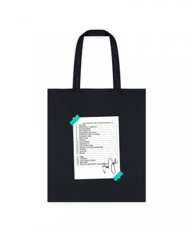 Billy Joel "8-19-23 Kansas City Set List" Black Tote Bag- Online Exclusive $13.20 Bags