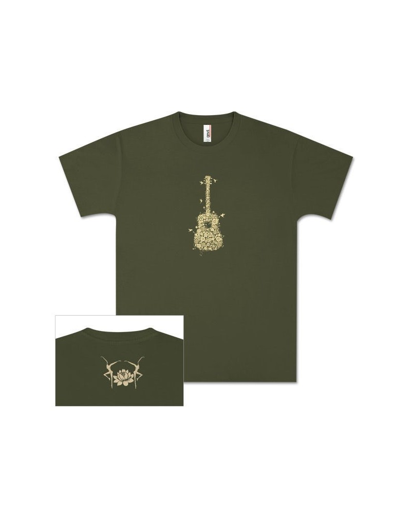 Dave Matthews Band Flower Guitar Shirt $14.10 Shirts