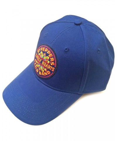 The Beatles Baseball Cap - Beatles Sgt Peppers Blue Derhúfa $13.11 Hats