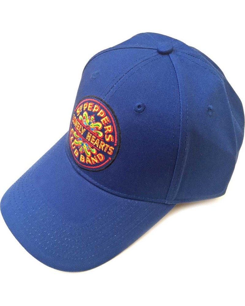 The Beatles Baseball Cap - Beatles Sgt Peppers Blue Derhúfa $13.11 Hats