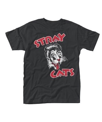 Stray Cats T Shirt - Cat Logo $9.26 Shirts