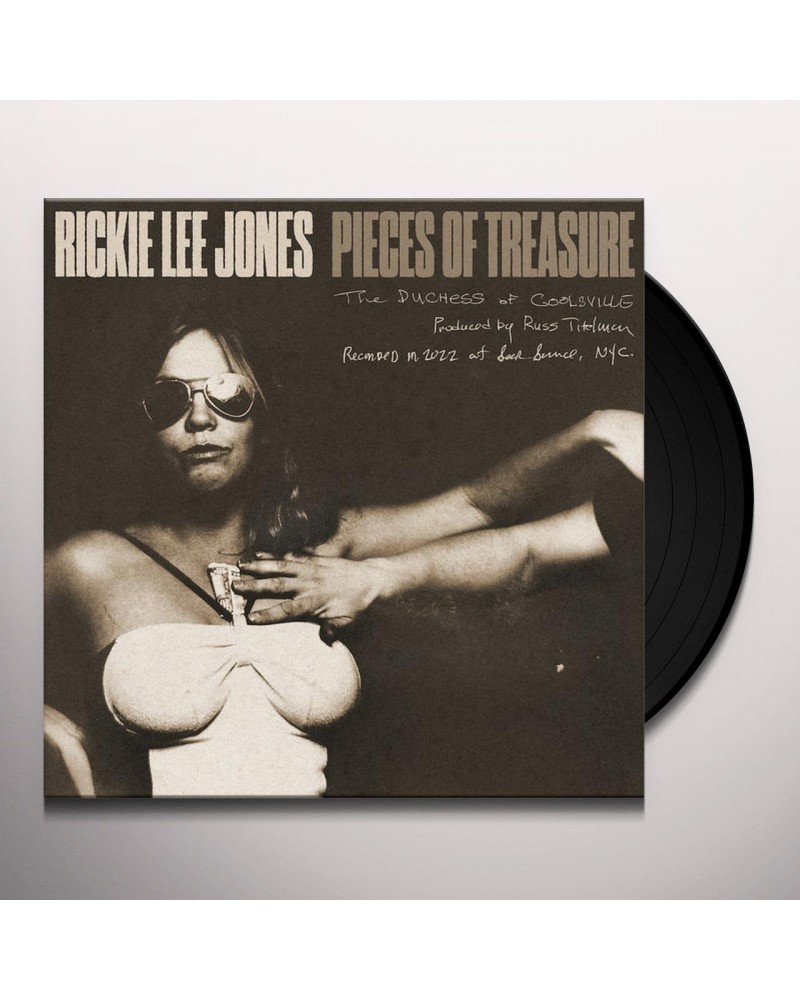 Rickie Lee Jones Pieces Of Treasure Vinyl Record $11.52 Vinyl