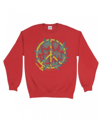 Woodstock Sweatshirt | Peace Plant Sweatshirt $12.23 Sweatshirts