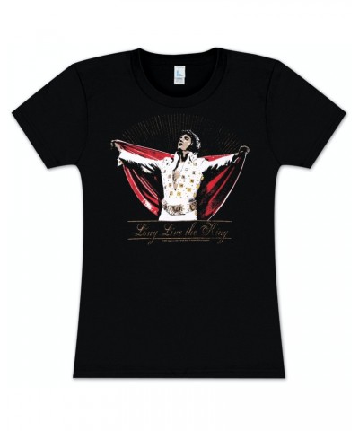 Elvis Presley Live the King Ladies T-Shirt $5.10 Shirts