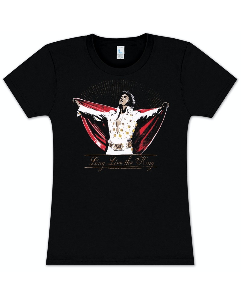 Elvis Presley Live the King Ladies T-Shirt $5.10 Shirts