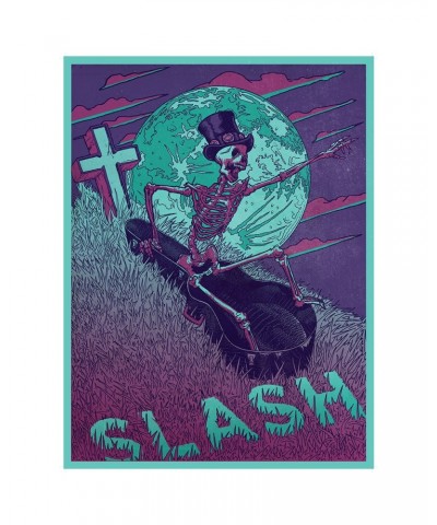 Slash Guitar Coffin Poster $12.00 Decor