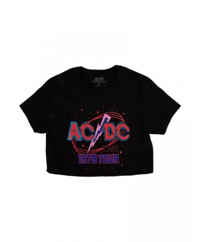 AC/DC 1978 Tour Crop T-shirt $10.00 Shirts