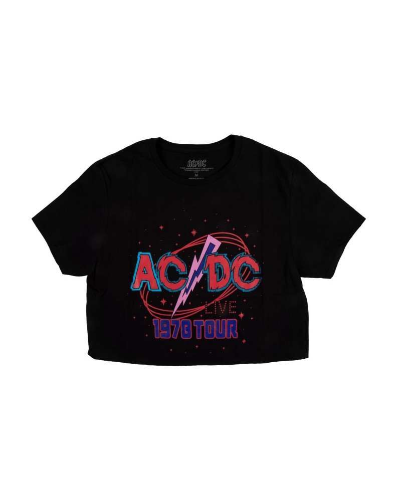 AC/DC 1978 Tour Crop T-shirt $10.00 Shirts