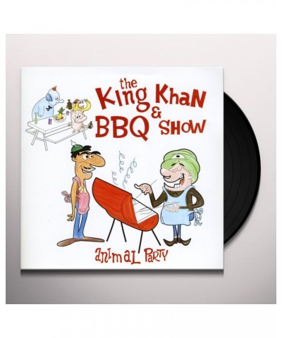 The King Khan & BBQ Show Animal Party Vinyl Record $4.28 Vinyl