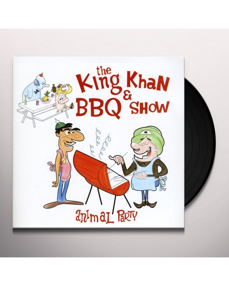 The King Khan & BBQ Show Animal Party Vinyl Record $4.28 Vinyl