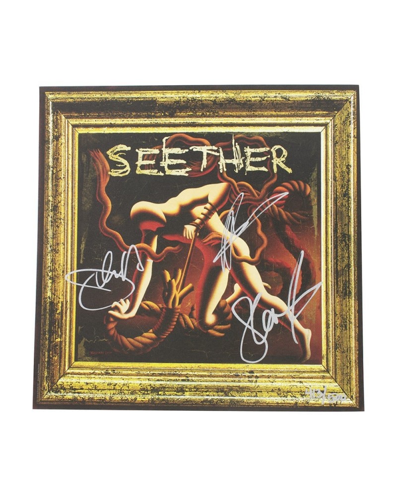 Seether Limited Edition Autographed Lithograph $17.15 Decor